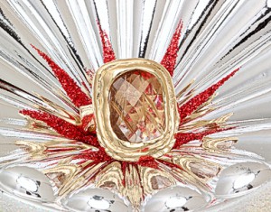 300 Christmas 2016 gold r quartz ring in ornament